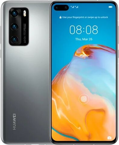 Refurbished: Huawei P40 Dual Sim 128GB Silver Frost, Unlocked B