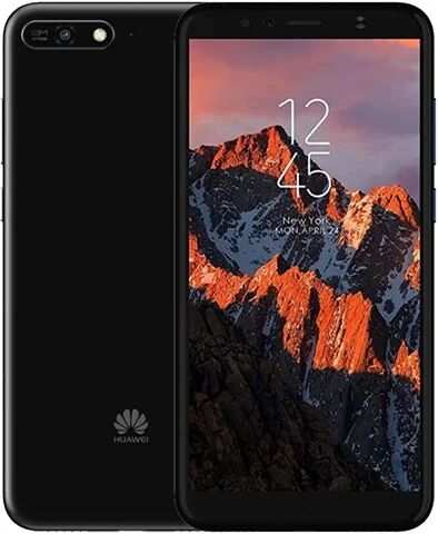 Refurbished: Huawei Y6 (2018) 16GB Black, Unlocked B