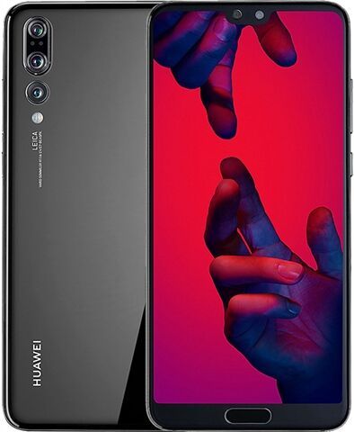 Refurbished: Huawei P20 Pro Dual Sim 128GB Black, Unlocked B