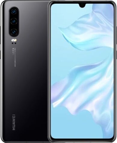 Refurbished: Huawei P30 6GB+128GB Black, Eir B