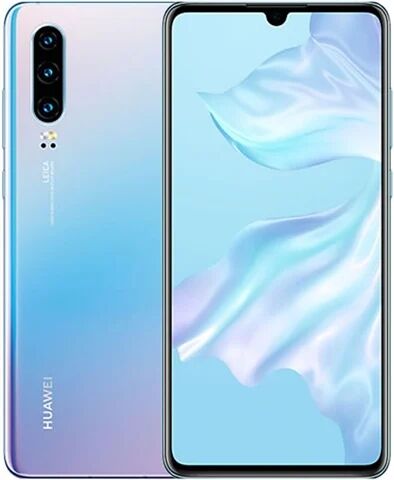 Refurbished: Huawei P30 6GB+128GB Breathing Crystal, Unlocked B