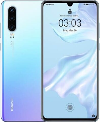 Refurbished: Huawei P30 Dual Sim 6GB+128GB Breathing Crystal, Unlocked B