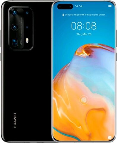 Refurbished: Huawei P40 Pro Plus 512GB Black Ceramic, Unlocked B