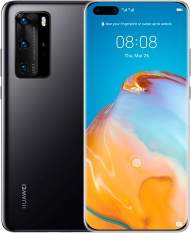 Refurbished: Huawei P40 Pro Dual Sim 256GB Black, Unlocked C