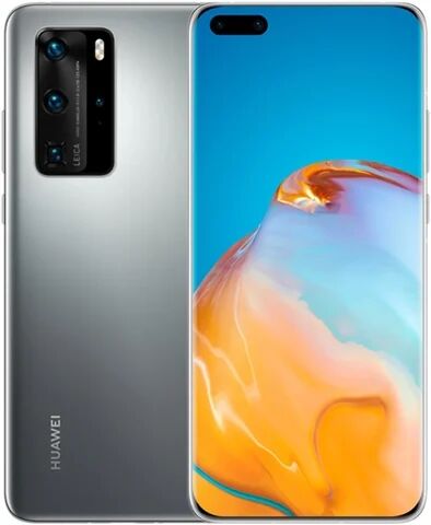 Refurbished: Huawei P40 Pro Dual Sim 256GB Silver Frost, Unlocked C