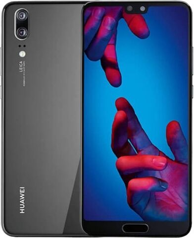 Refurbished: Huawei P20 128GB Black, Tesco B