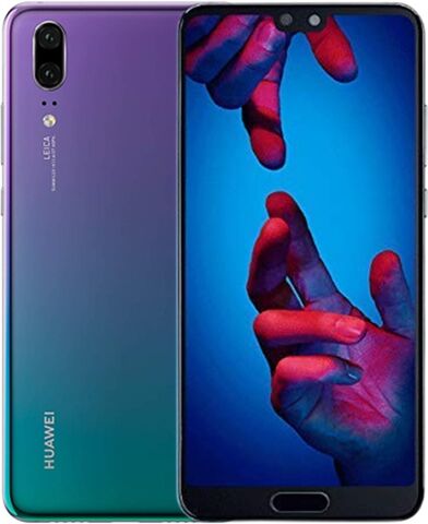 Refurbished: Huawei P20 128GB Twilight, Unlocked B