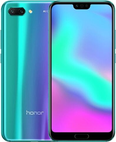 Refurbished: Huawei Honor 10 Dual Sim 128GB Phantom Green, Unlocked B