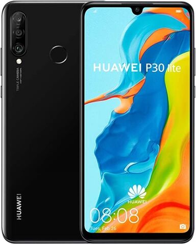 Refurbished: Huawei P30 Lite 4GB+128GB Midnight Black, Unlocked B