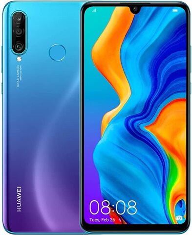 Refurbished: Huawei P30 Lite New Edition (6GB+256GB) Peacock Blue, Unlocked B