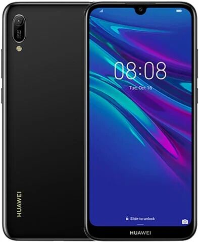 Refurbished: Huawei Y6 2019 Single Sim 32GB Midnight Black, Unlocked B