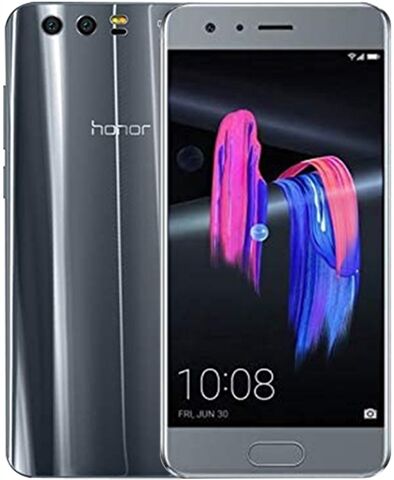 Refurbished: Huawei Honor 9 Dual Sim 64GB Glacier Gray, Unlocked C