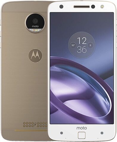 Refurbished: Motorola Moto Z XT1650 32GB White, Unlocked B