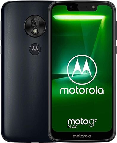 Refurbished: Motorola Moto G7 Play (XT1952) 32GB Deep Indigo, Unlocked B