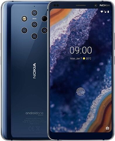 Refurbished: Nokia 9 Pureview (6GB+128GB) Blue, Unlocked B