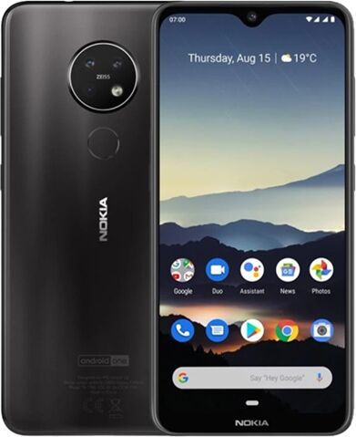 Refurbished: Nokia 7.2 Dual Sim (4GB+64GB) Charcoal, Unlocked A