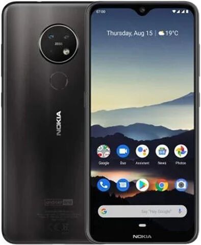 Refurbished: Nokia 7.2 Dual Sim (4GB+64GB) Charcoal, Unlocked B