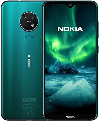 Refurbished: Nokia 7.2 Dual Sim (4GB+64GB) Cyan Green, Unlocked A