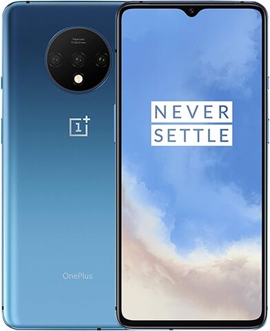 Refurbished: OnePlus 7T 8GB+256GB Glacier Blue 4G, Unlocked B