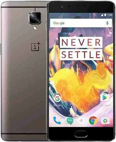 Refurbished: OnePlus 3T 64GB Gunmetal, Unlocked C