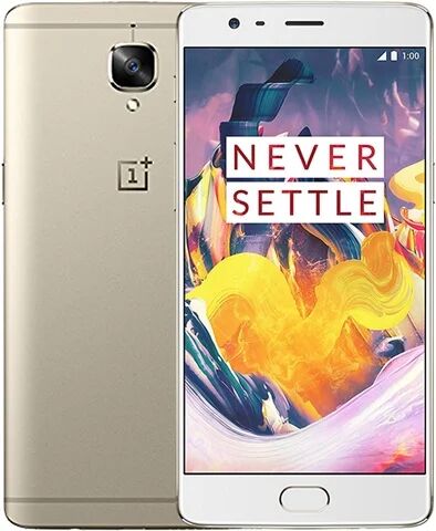 Refurbished: OnePlus 3T 64GB Soft Gold, Unlocked B