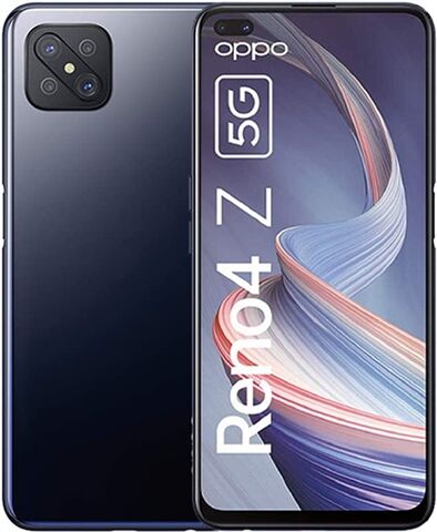 Refurbished: Oppo Reno4 Z 5G 128GB Ink Black, Unlocked A