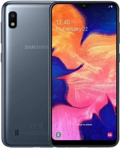 Refurbished: Samsung Galaxy A10 Dual Sim (2G+32G) Black, Unlocked C