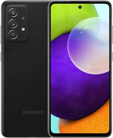 Refurbished: Samsung Galaxy A52 5G (6GB+128GB) Black, Unlocked B