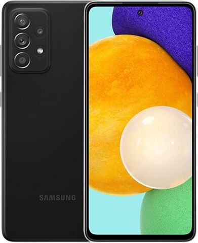 Refurbished: Samsung Galaxy A52 5G (6GB+128GB) Black, Vodafone A