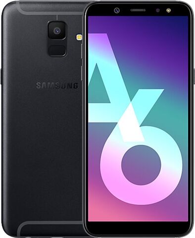 Refurbished: Samsung Galaxy A6 (2018) 32GB Black, Vodafone B