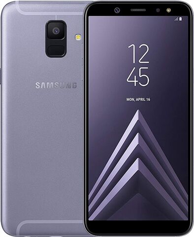 Refurbished: Samsung Galaxy A6 (2018) 32GB Lavender, Vodafone C