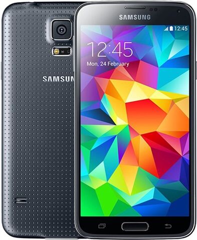 Refurbished: Samsung Galaxy S5 16GB Black, Vodafone B