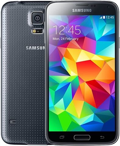 Refurbished: Samsung Galaxy S5 16GB Black, Vodafone C