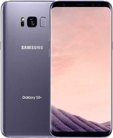 Refurbished: Samsung Galaxy S8 Plus 64GB Orchid Gray, Unlocked B