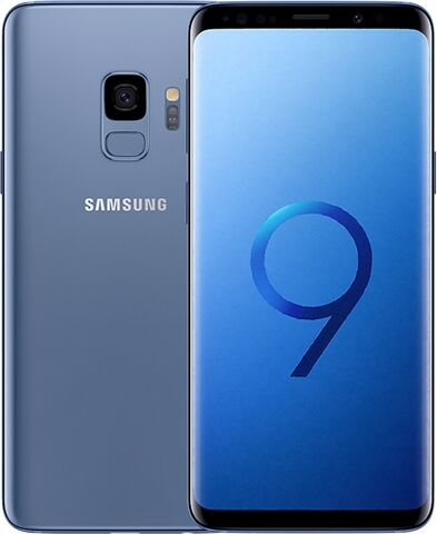 Refurbished: Samsung Galaxy S9 64GB Coral Blue, Vodafone C