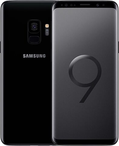 Refurbished: Samsung Galaxy S9 64GB Midnight Black, 3 B