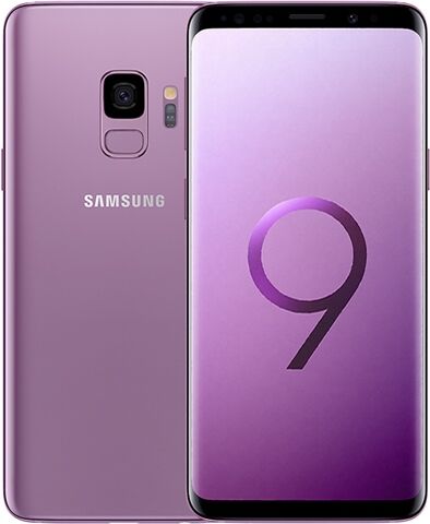 Refurbished: Samsung Galaxy S9 64GB Dual Sim Lilac Purple, Unlocked C