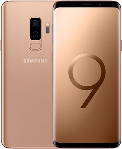 Refurbished: Samsung Galaxy S9 Plus 256GB Sunrise Gold, Unlocked B