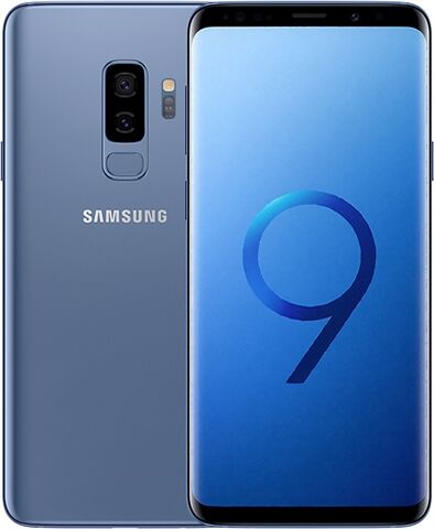 Refurbished: Samsung Galaxy S9 Plus 64GB Coral Blue, Unlocked B