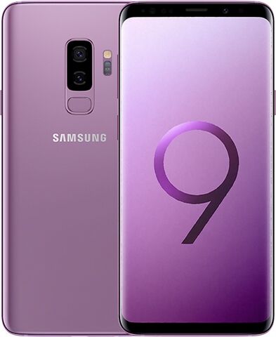 Refurbished: Samsung Galaxy S9 Plus 128GB Dual Sim Lilac Purple, Unlocked B