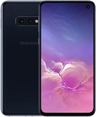 Refurbished: Samsung Galaxy S10e 128GB Prism Black, Unlocked B