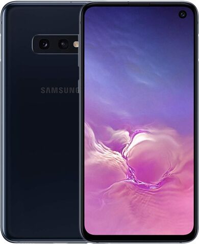 Refurbished: Samsung Galaxy S10e 128GB Prism Black, Unlocked C