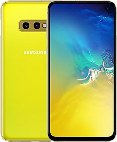 Refurbished: Samsung Galaxy S10e Dual Sim 128GB Canary Yellow, Unlocked B