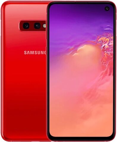 Refurbished: Samsung Galaxy S10 Dual Sim 128GB Cardinal Red, Unlocked B