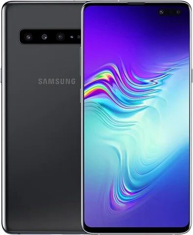 Refurbished: Samsung Galaxy S10 5G 256GB Majestic Black, Unlocked B