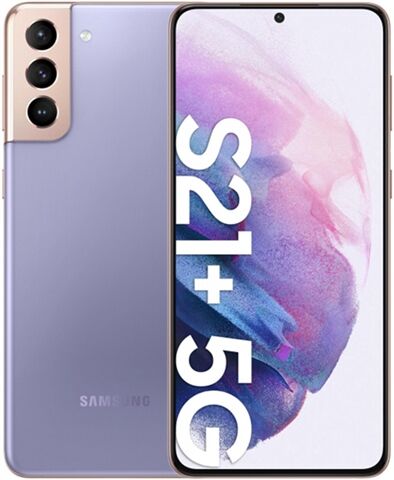 Refurbished: Samsung Galaxy S21 Plus 128GB Phantom Violet, Unlocked B