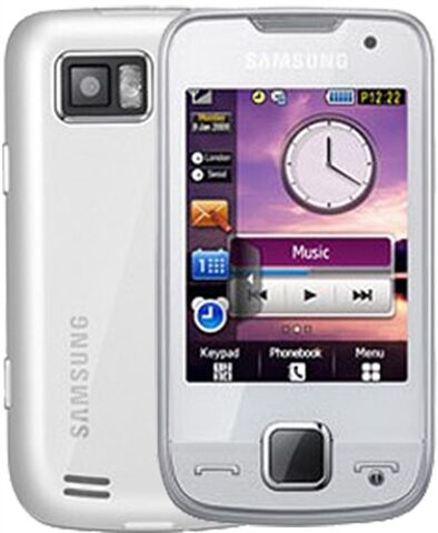 Refurbished: Samsung GT-S5600 White, 3 B