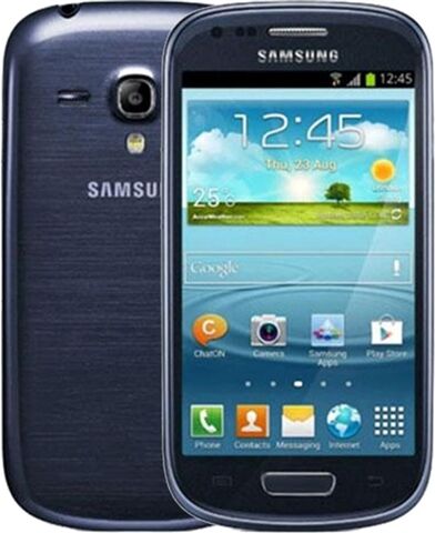 Refurbished: Samsung Galaxy S3 Mini Value Edition 8GB Blue, Unlocked B