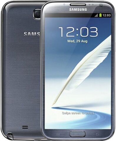 Refurbished: Samsung Galaxy Note II 16GB Grey, 3 B