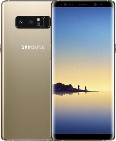 Refurbished: Samsung Galaxy Note 8 64GB Maple Gold, Vodafone B